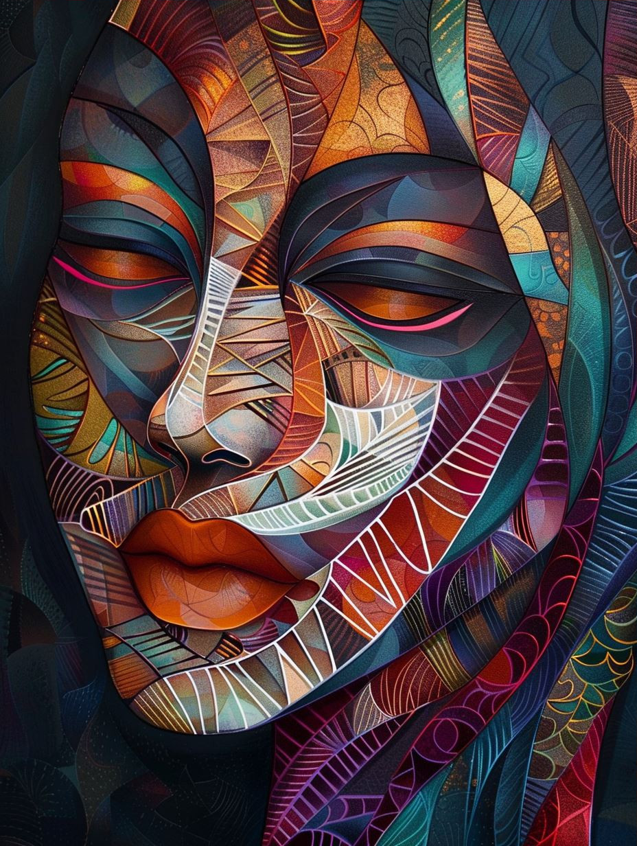 Prismatic Portraits of Abstract Femininity - Image 3