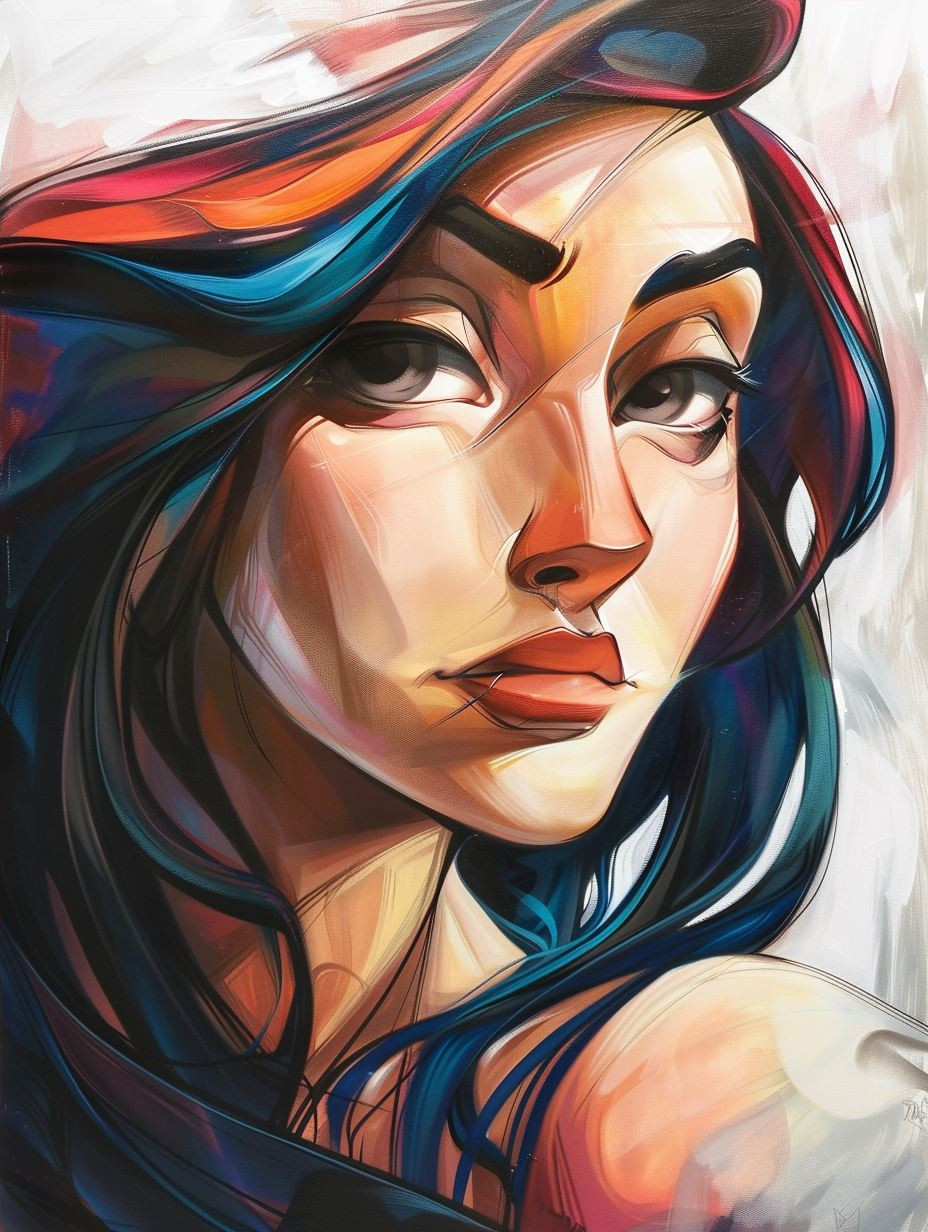 Digital Portraits of Ethereal Women - Image 4