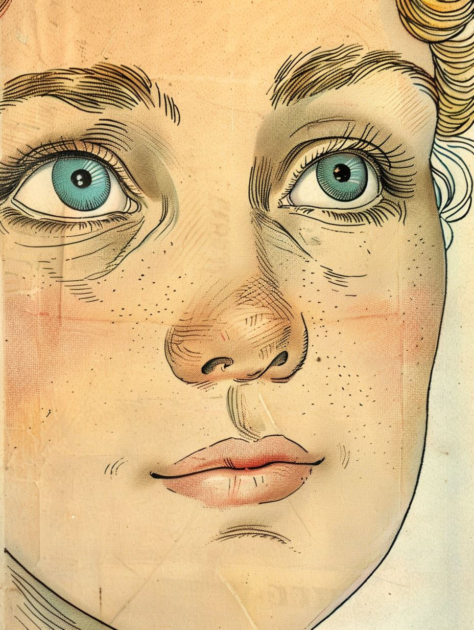 Four Perspectives of a Blue-Eyed Muse - Image 2