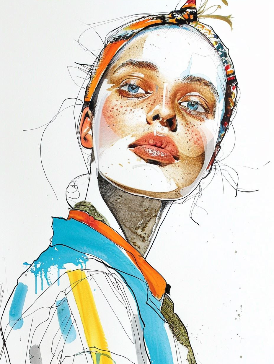 Avant Garde Fashion Illustration Sketches - Image 4