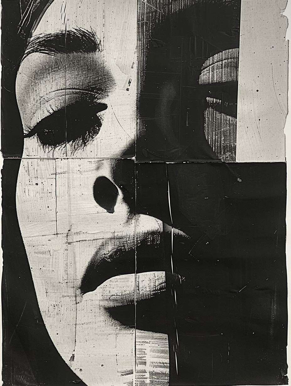 Fragmented Gazes in Monochrome - Image 4