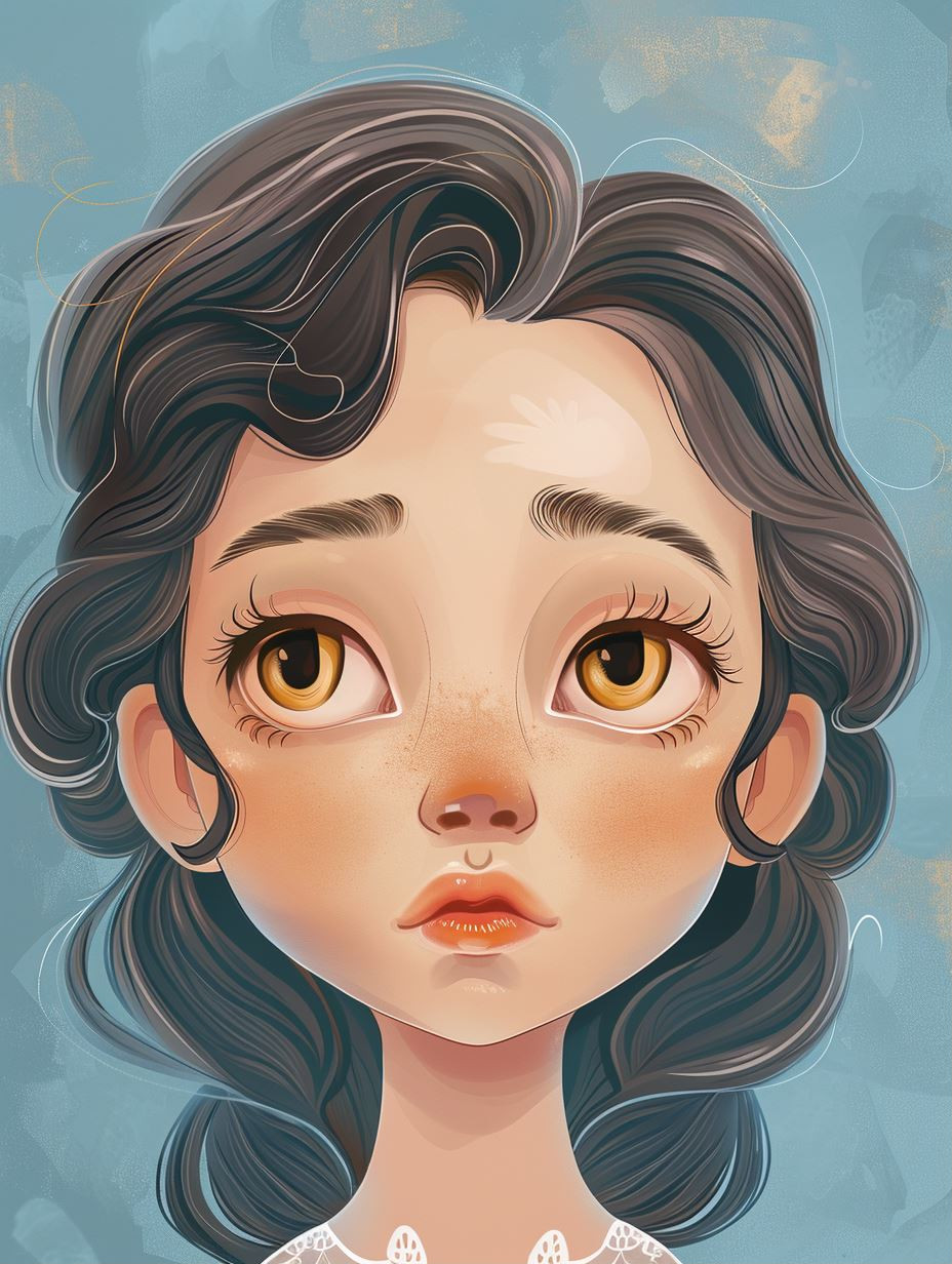 Whimsical Portraits of Dreamy Young Girls - Image 1