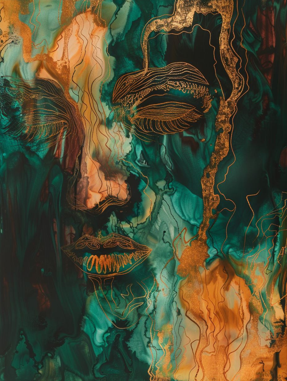 Emerald Soul in Golden Veins - Image 4