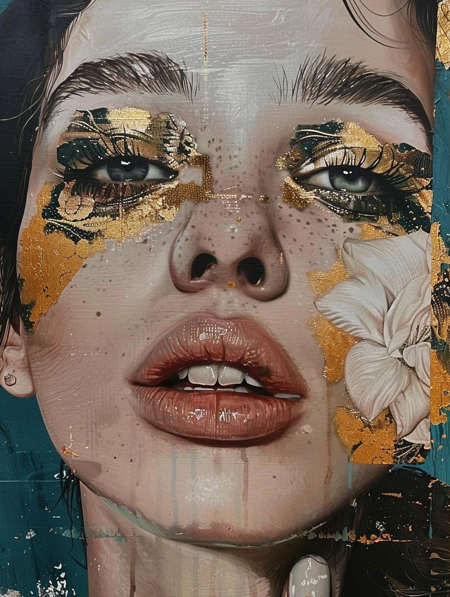 Gilded Tears of Elegance - Image 3