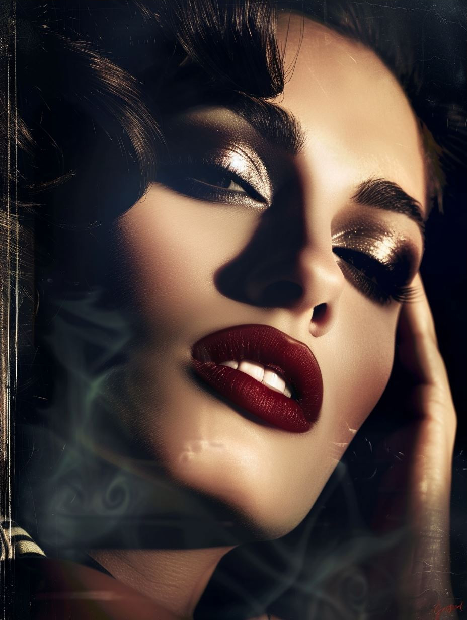 Mysterious Noir Beauty Portraits - Image 3