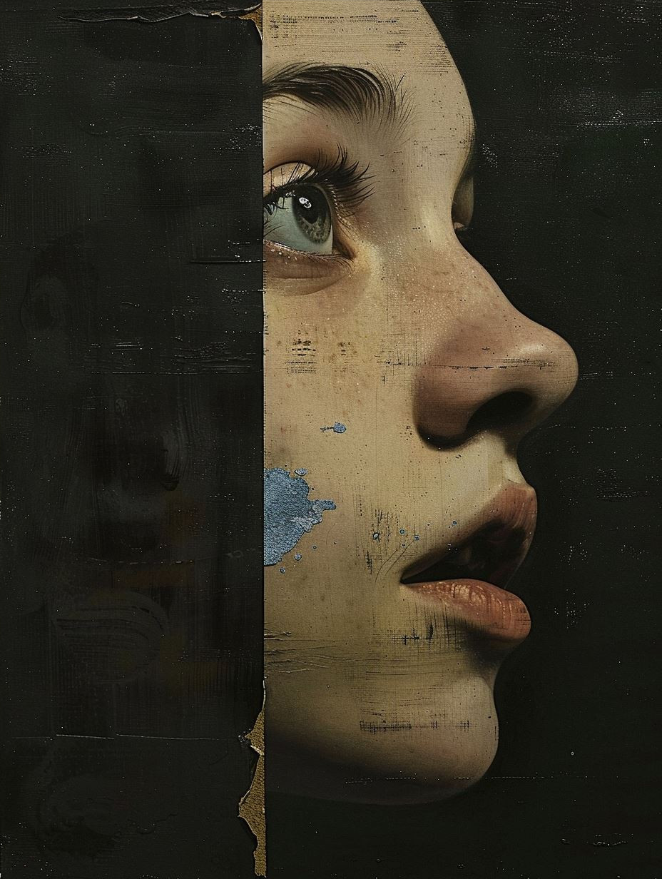 Fragmented Gaze of Golden Silence - Image 4