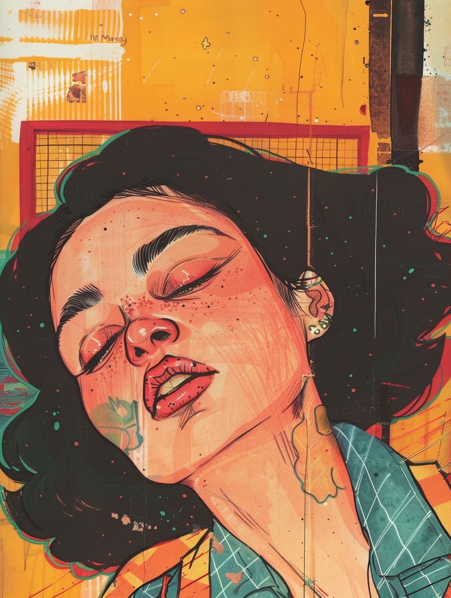Urban Grunge Portrait Art - Image 3