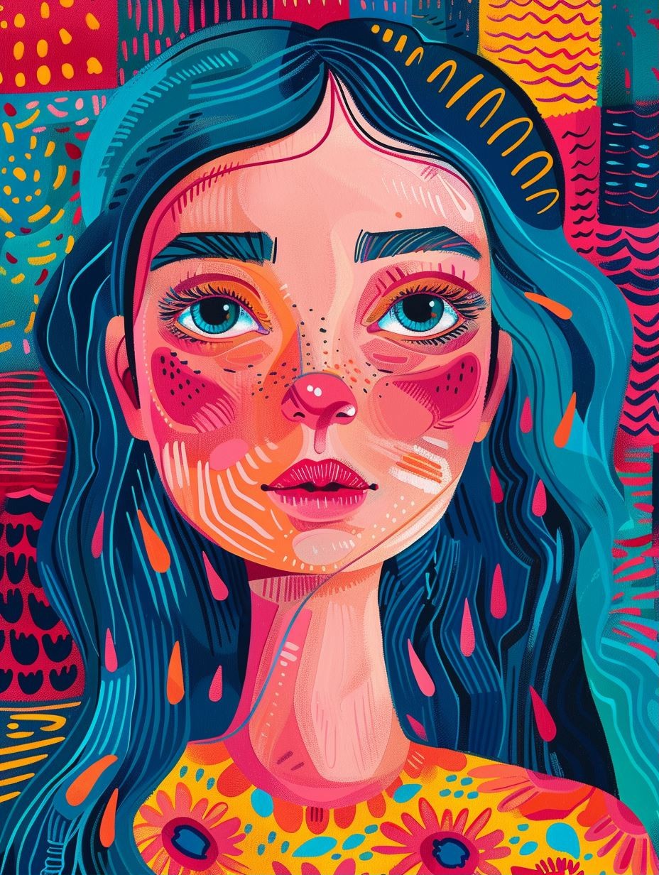 Prismatic Dream Portrait 3 - Image 1