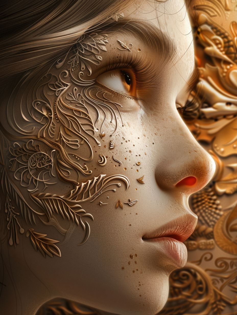 Golden Filigree Dream - Image 1
