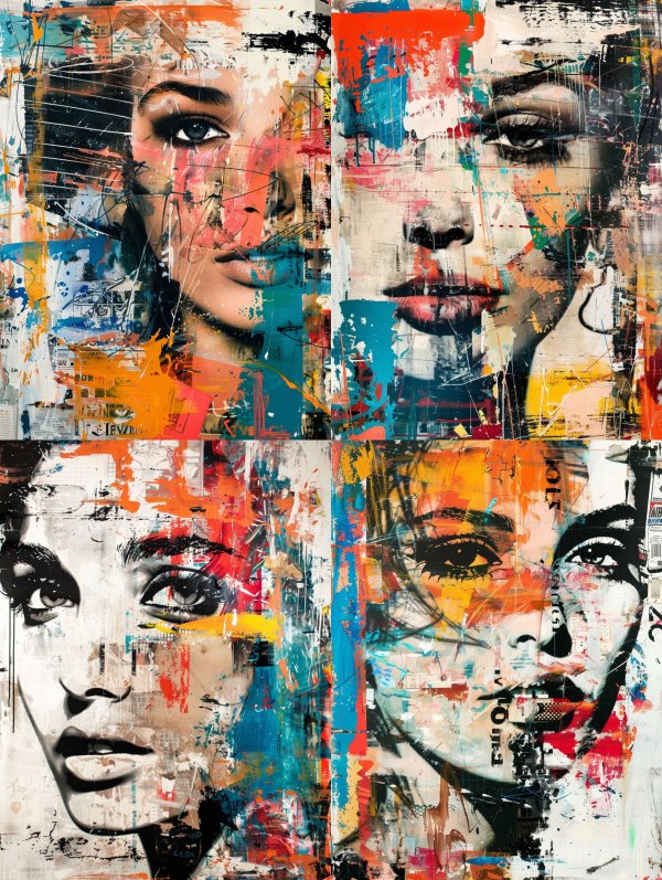Fragmented Visions of Feminine Beauty
