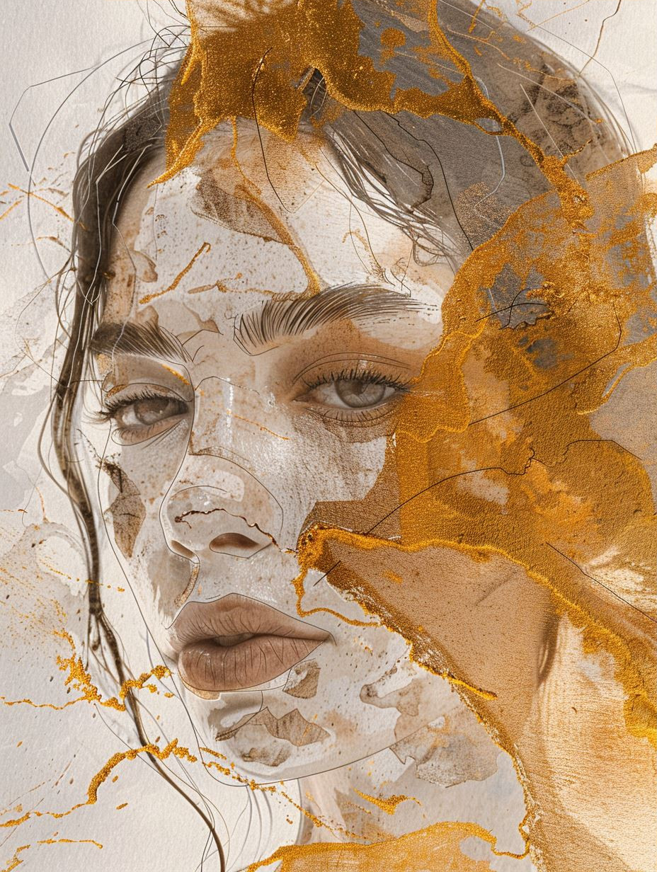 Golden Fragmented Muse - Image 3