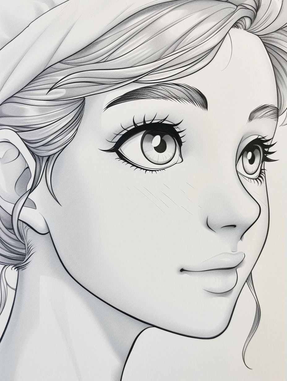 From Sketch to Color: Digital Art Evolution - Image 1