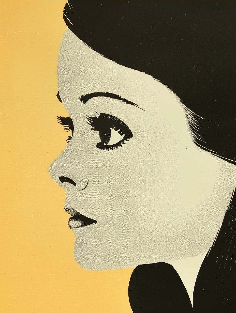 Retro Pop Art Portrait Study - Image 3