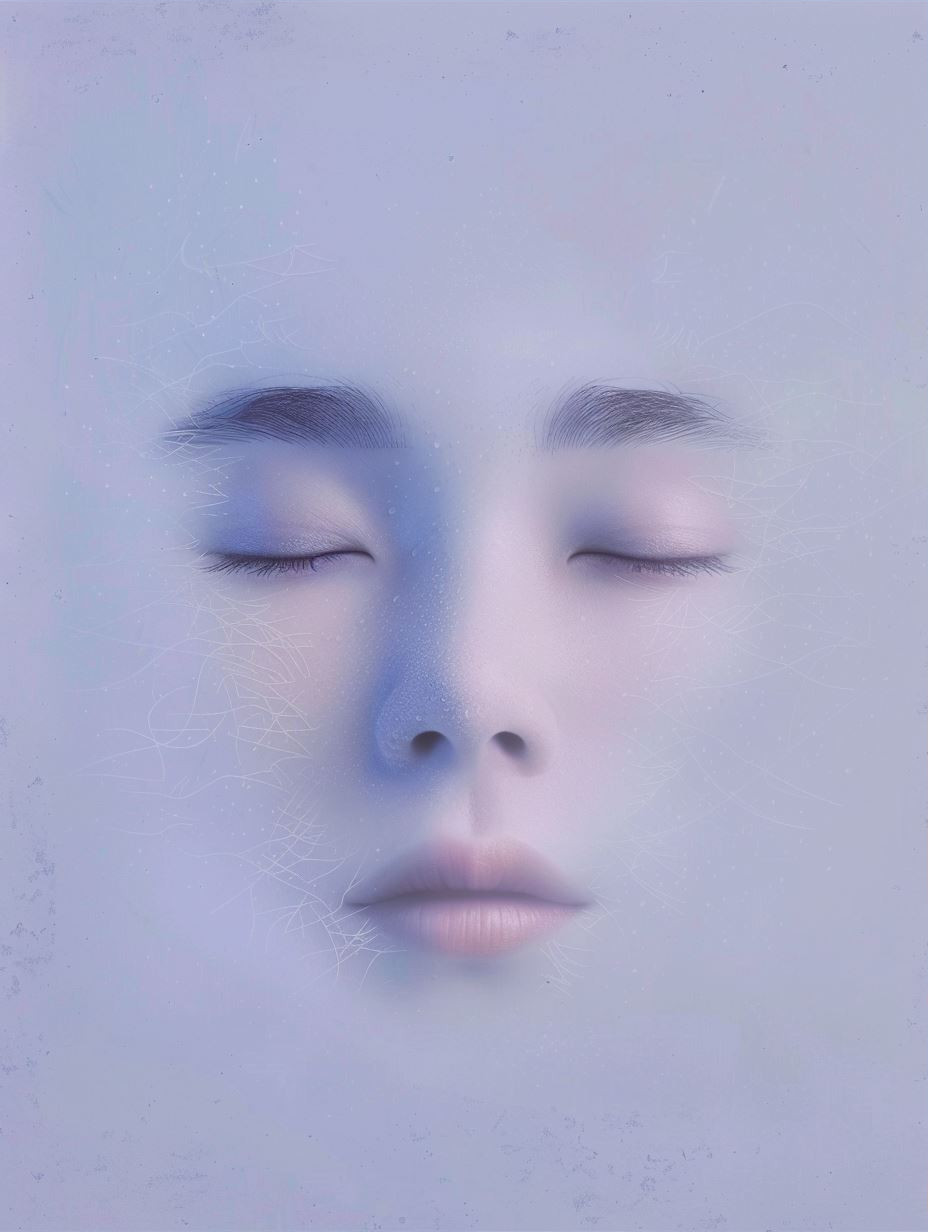 Ethereal Dreams in Blue Water - Image 3
