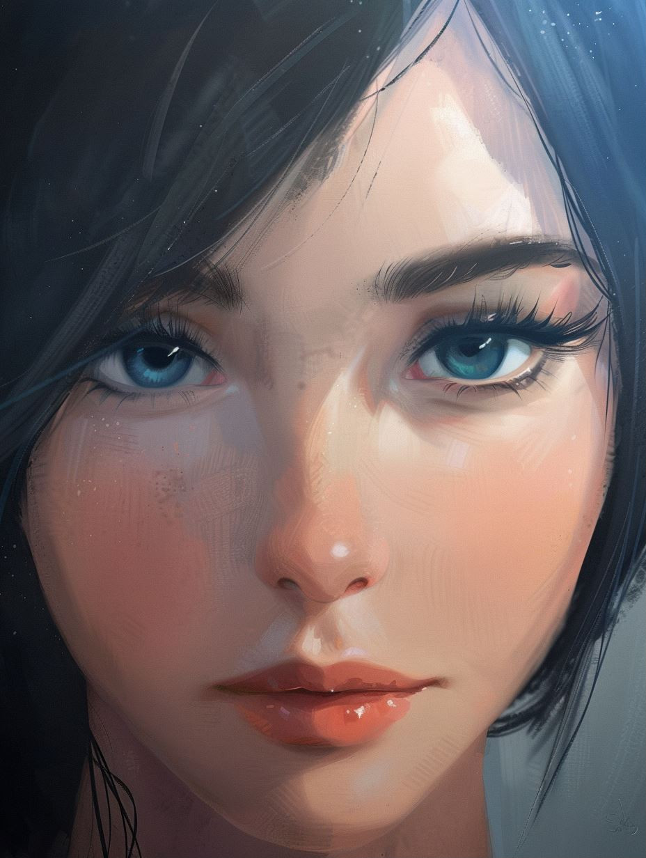 Digital Portraits of Ethereal Women - Image 1