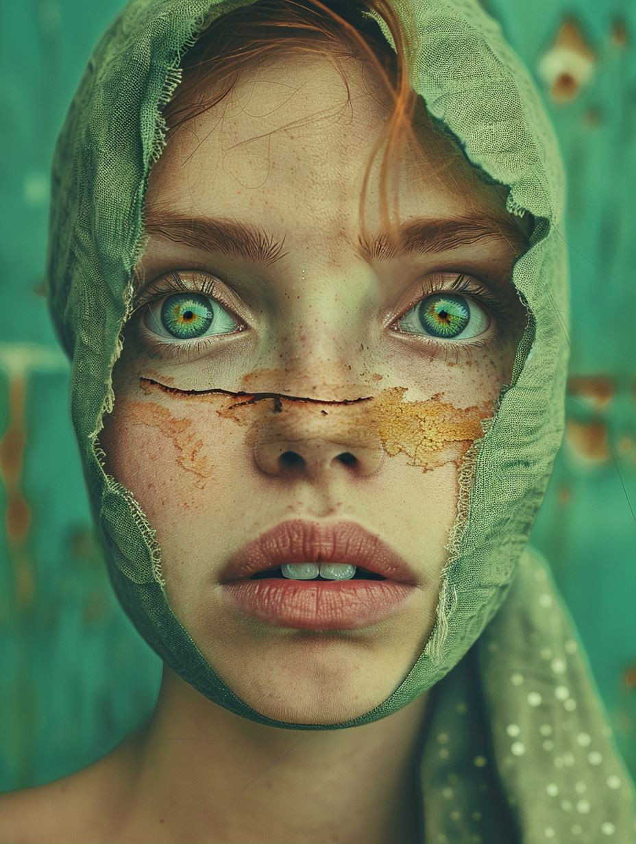 Fragmented Gaze Through Texture - Image 2