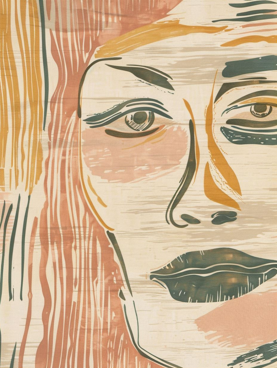 Faces of Earthy Tones - Image 2