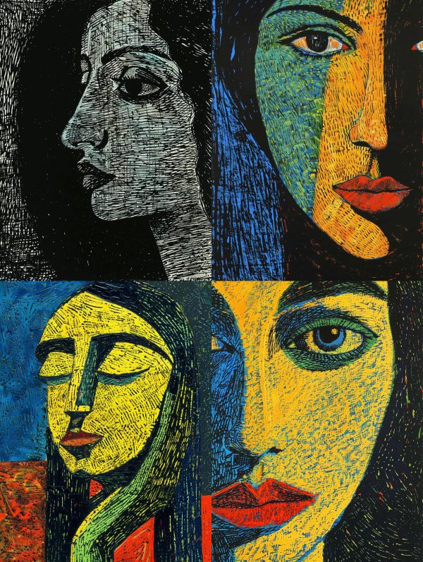 Four Faces of Abstract Emotion
