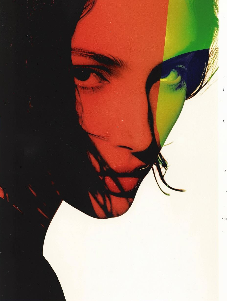 Chromatic Split Portrait - Image 2