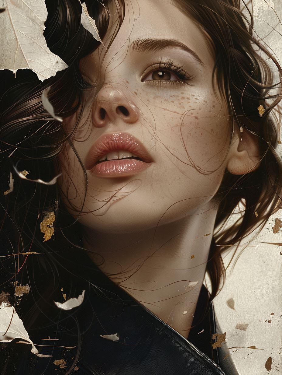 Ethereal Whispers of Autumn Beauty - Image 4