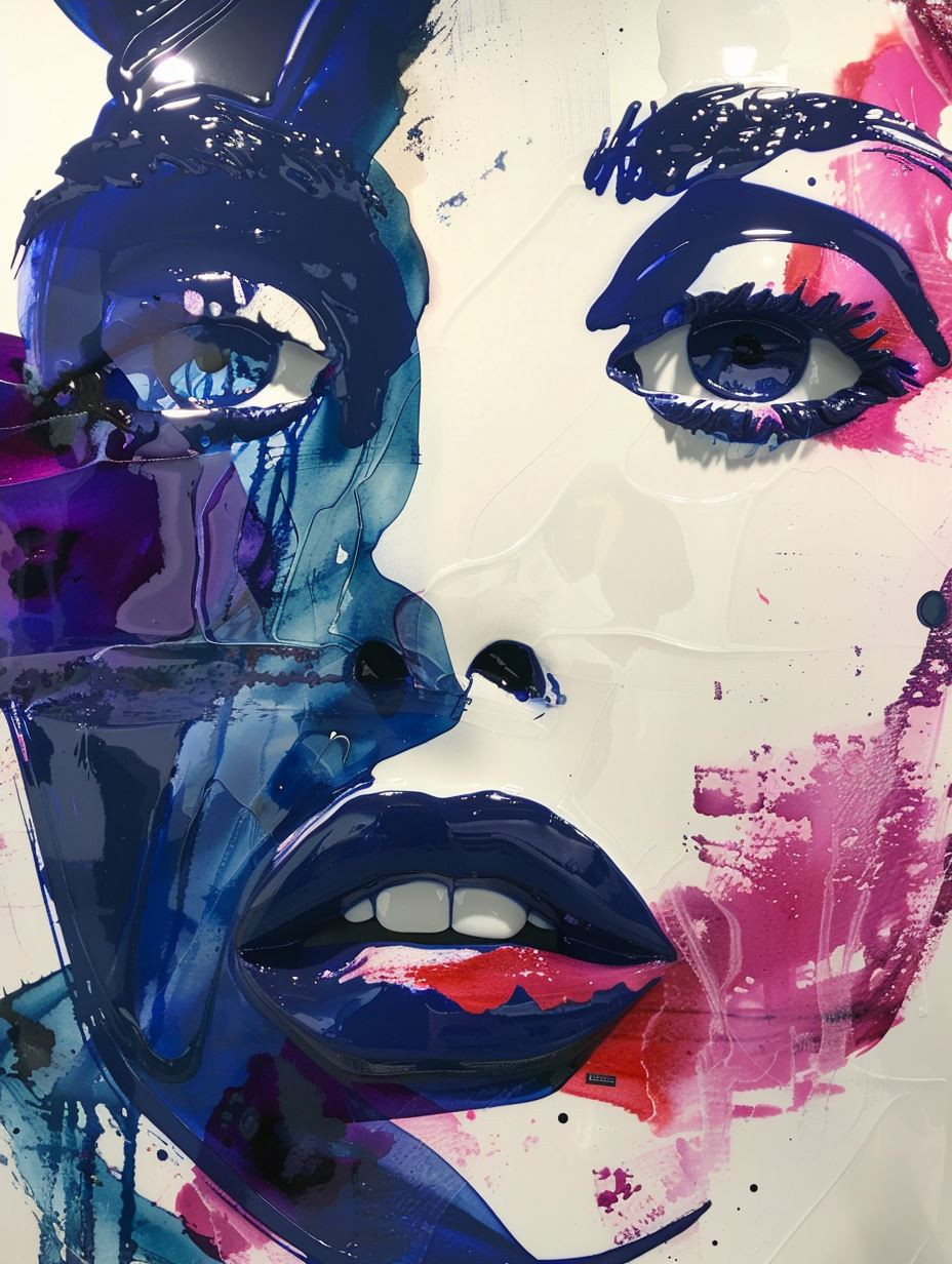 Abstract Artistic Face Sculptures - Image 4