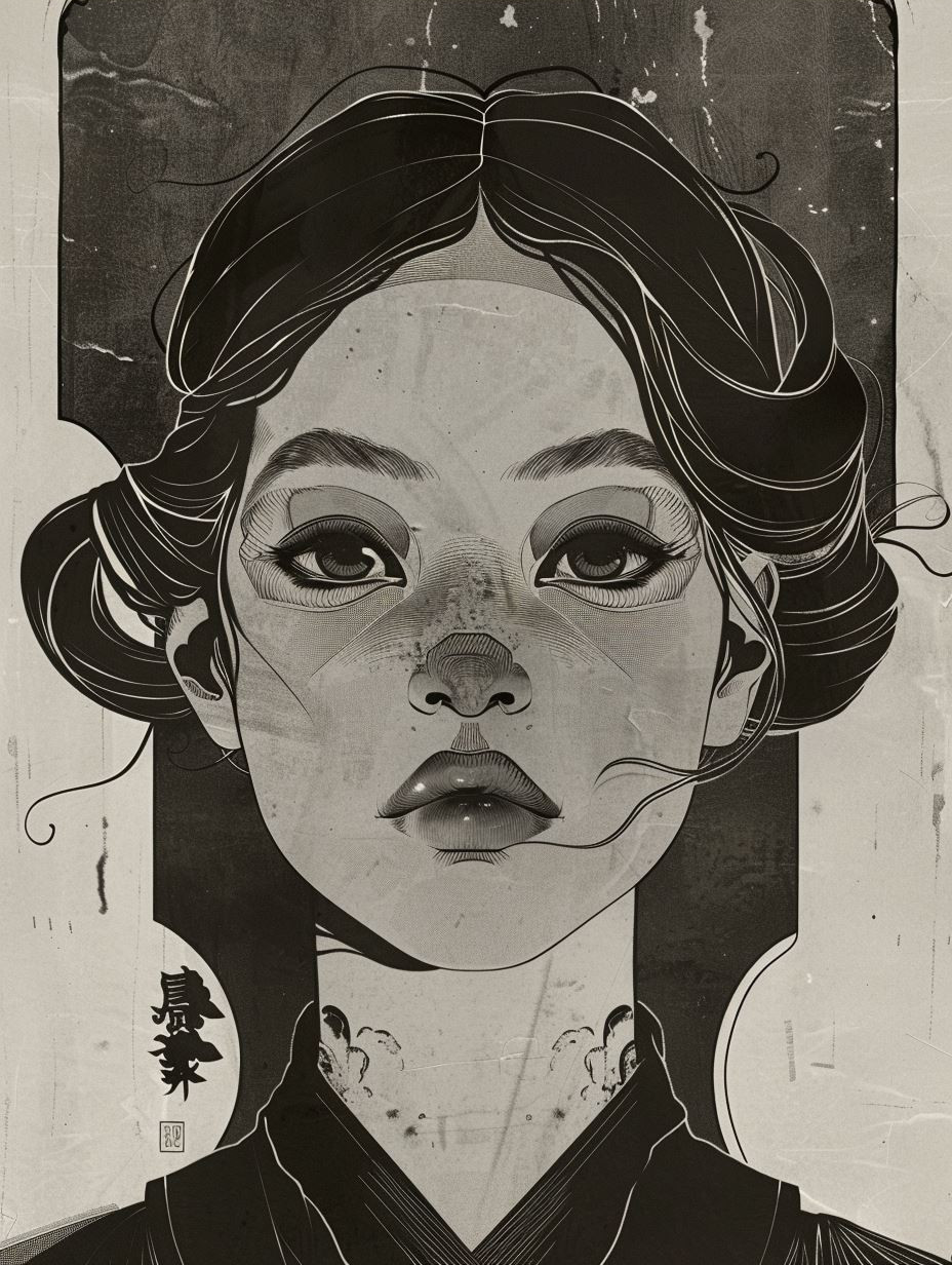 Monochrome Musings: Four Faces of Grace - Image 4