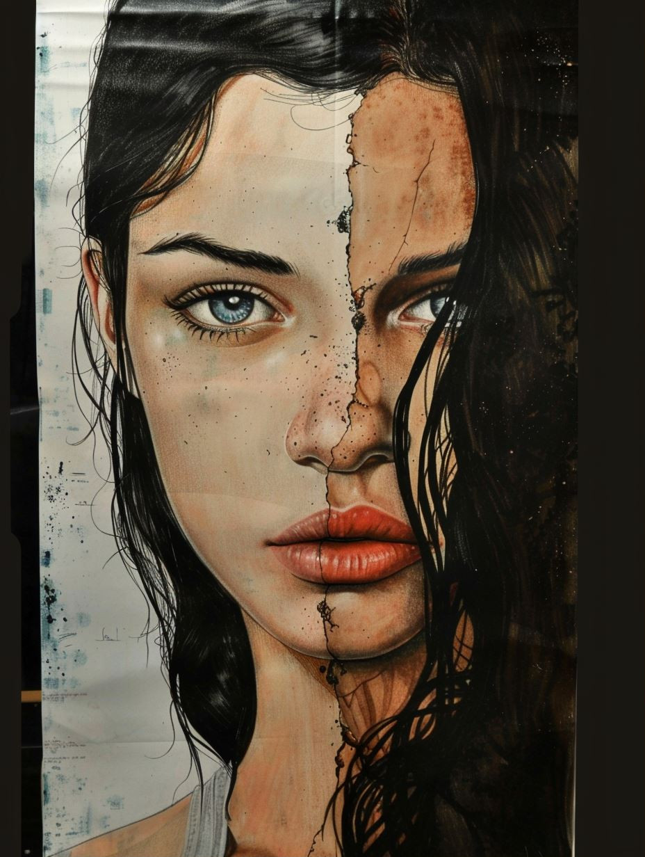 Dual Soul Portrait - Image 1