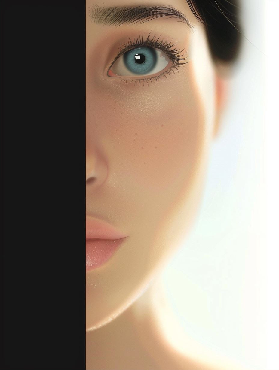 Ethereal Gaze Hidden Beauty - Image 2