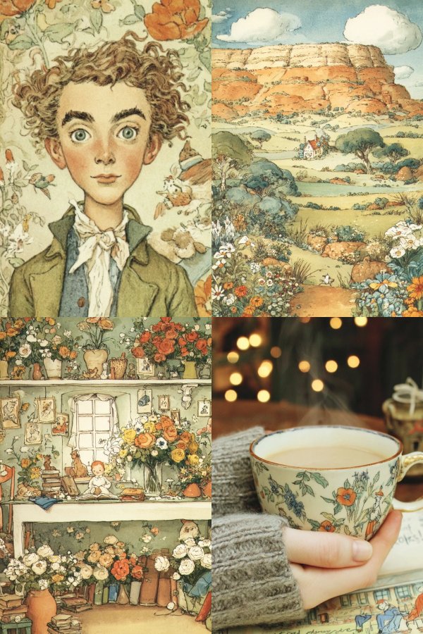 Whimsical Storybook Portrait