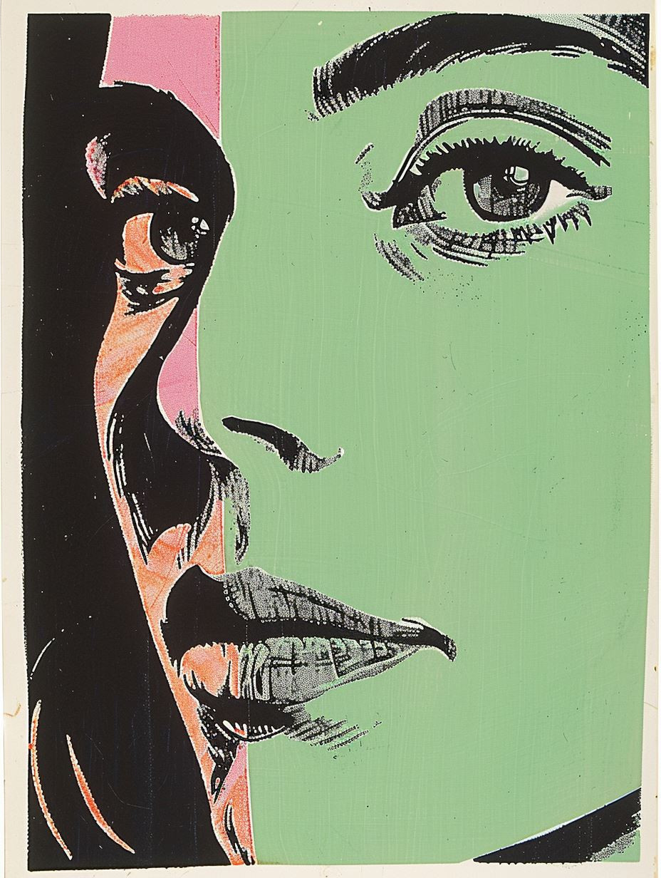 Vibrant Pop Art Portrait Series - Image 2