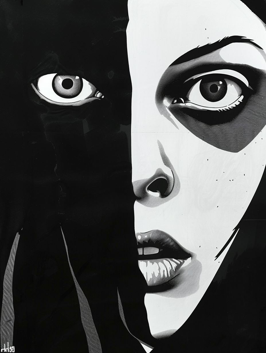 Noir Gothic High Contrast Portraits - Image 2