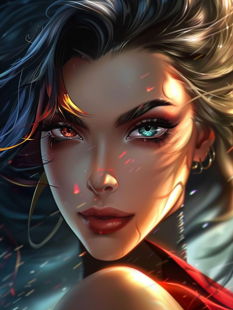Mystic Gaze Cinematic Portraits - Image 2