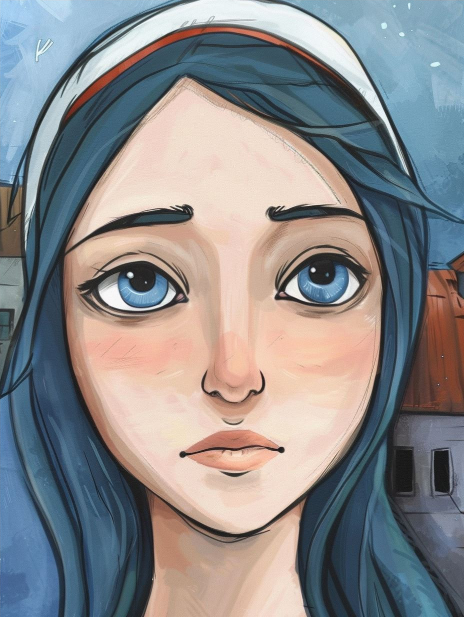 Digital Portrait Study Evolution - Image 4
