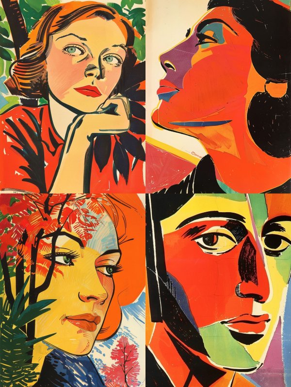 Vibrant Faces of Modernity