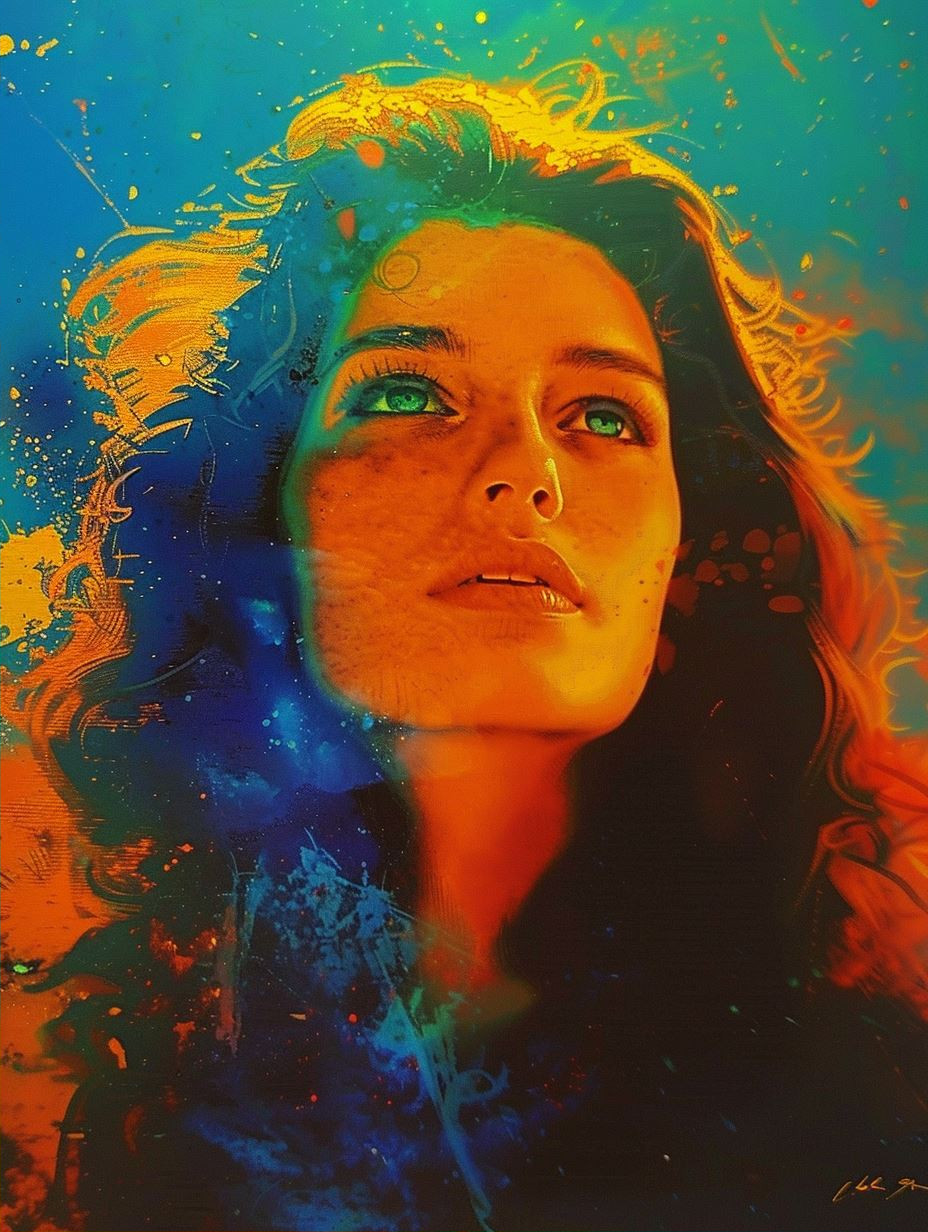 Prismatic Visions of a Woman - Image 2