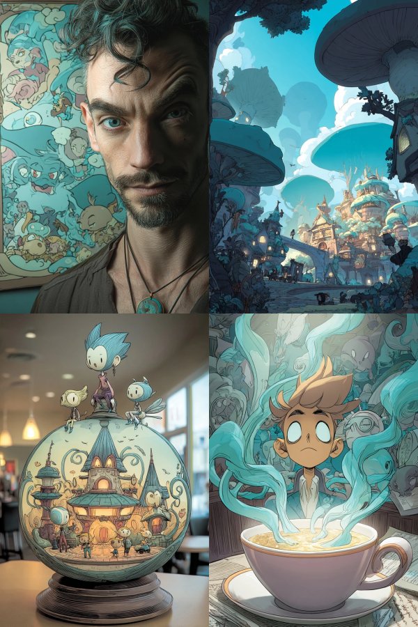 Whimsical Worlds of Digital Imagination