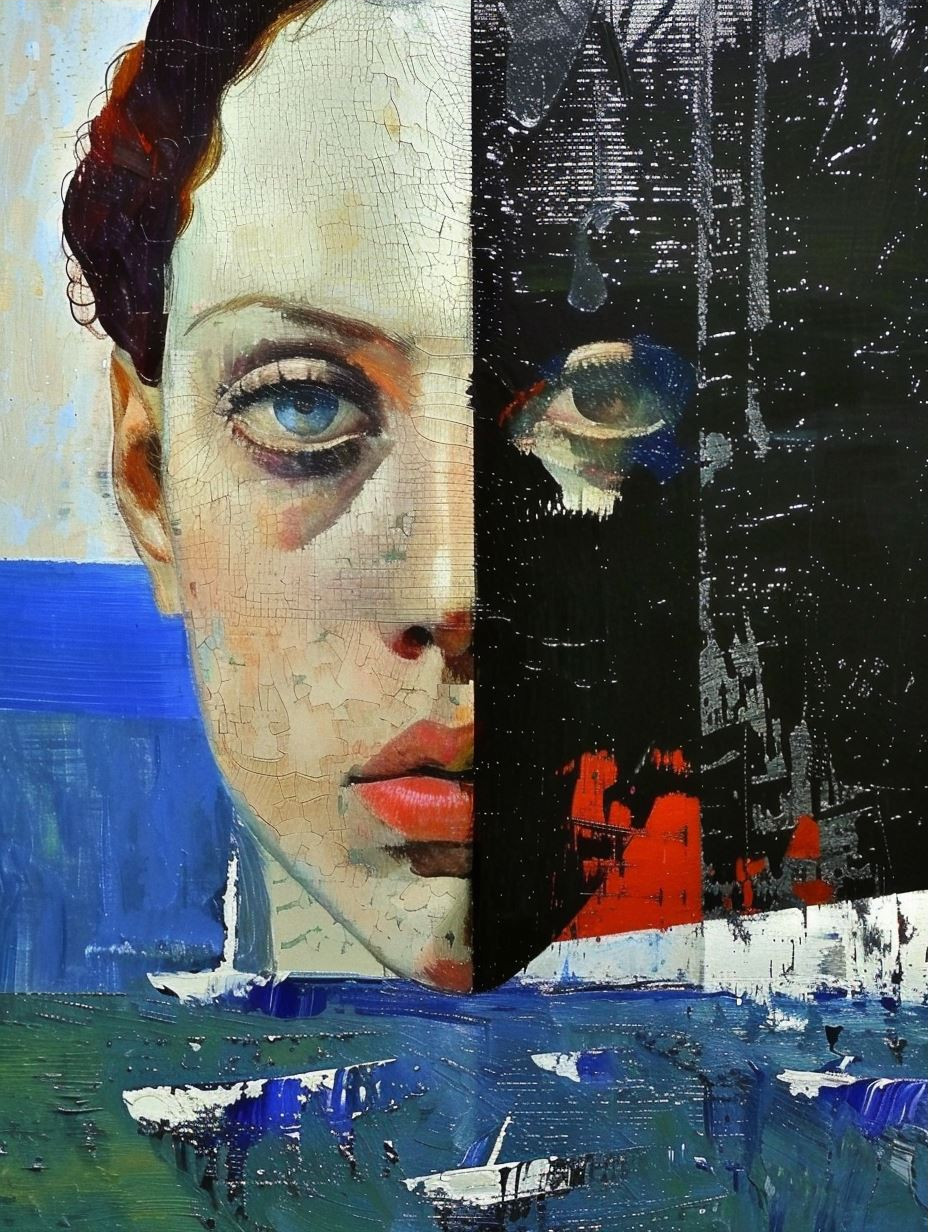 Fragmented Soul in Oil Paint - Image 3