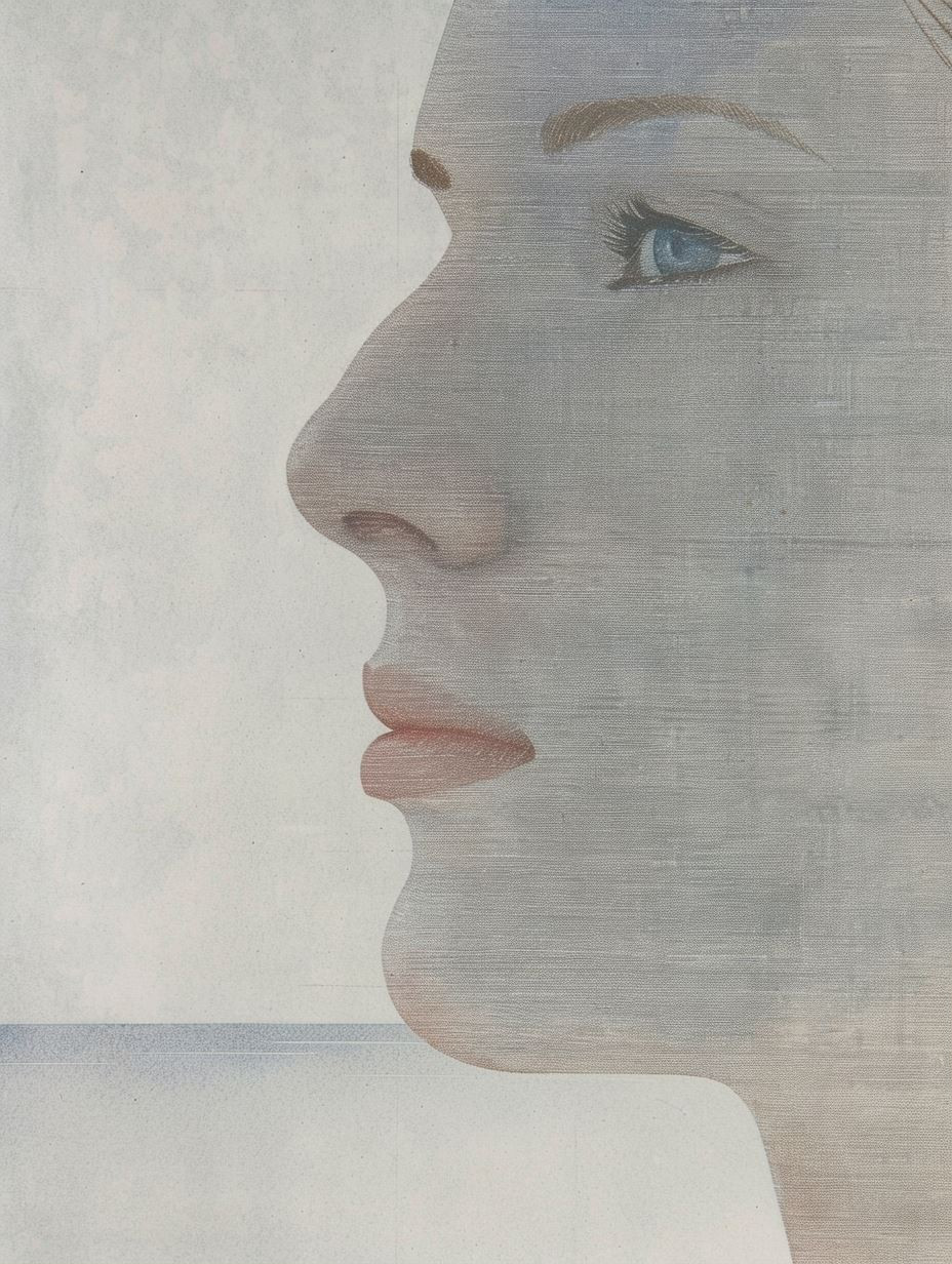 Ethereal Fragments of a Face - Image 1