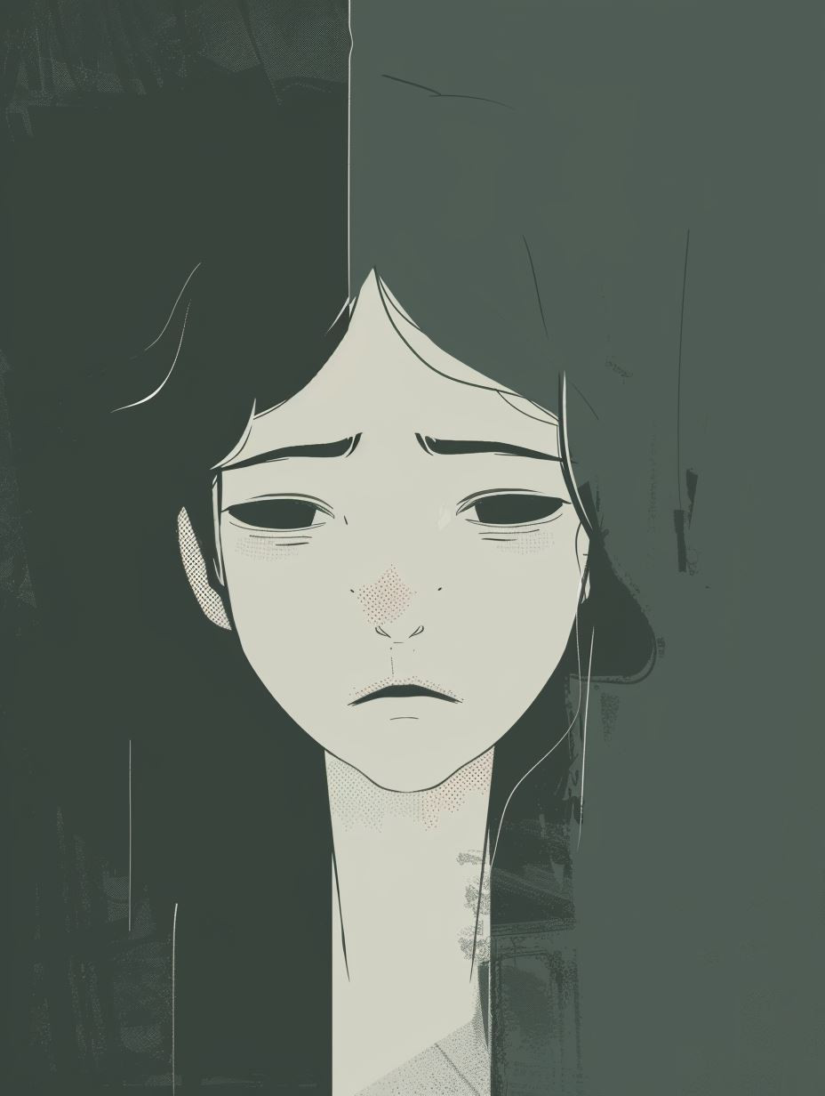 Melancholy Minimalist Portrait Studies - Image 2