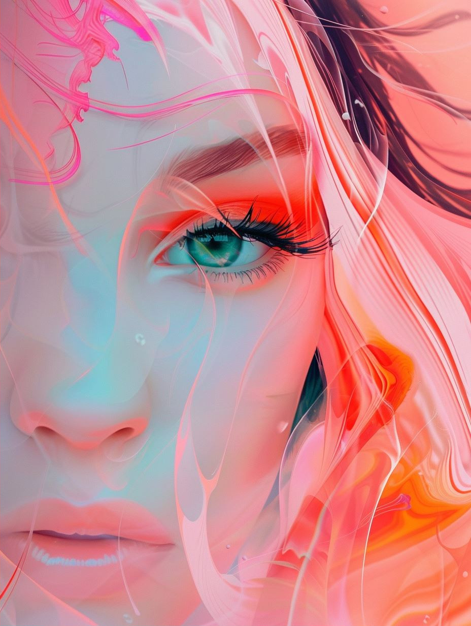 Fluid Ethereal Muse - Image 2