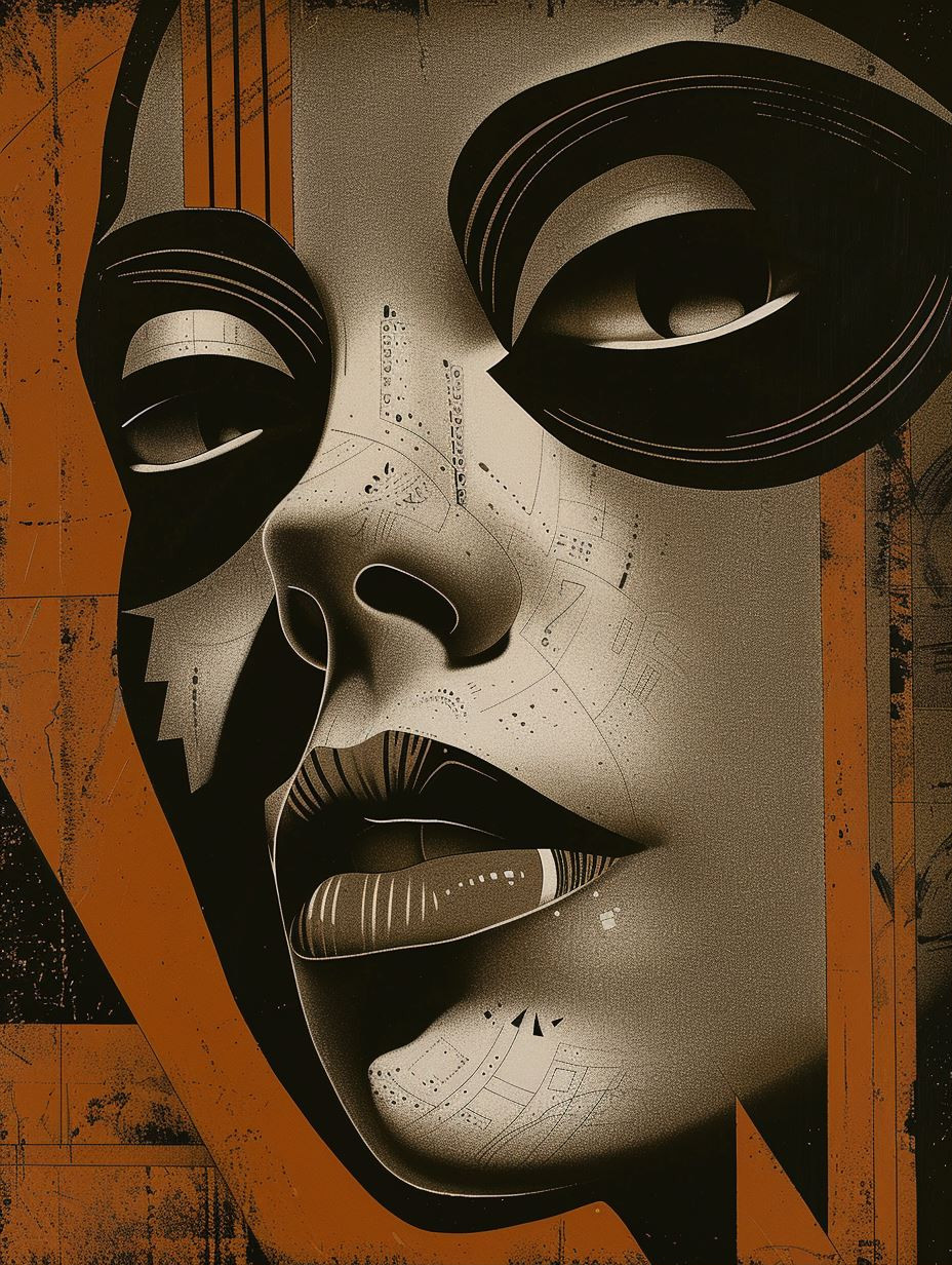 Dark Surrealist Portrait Studies - Image 1