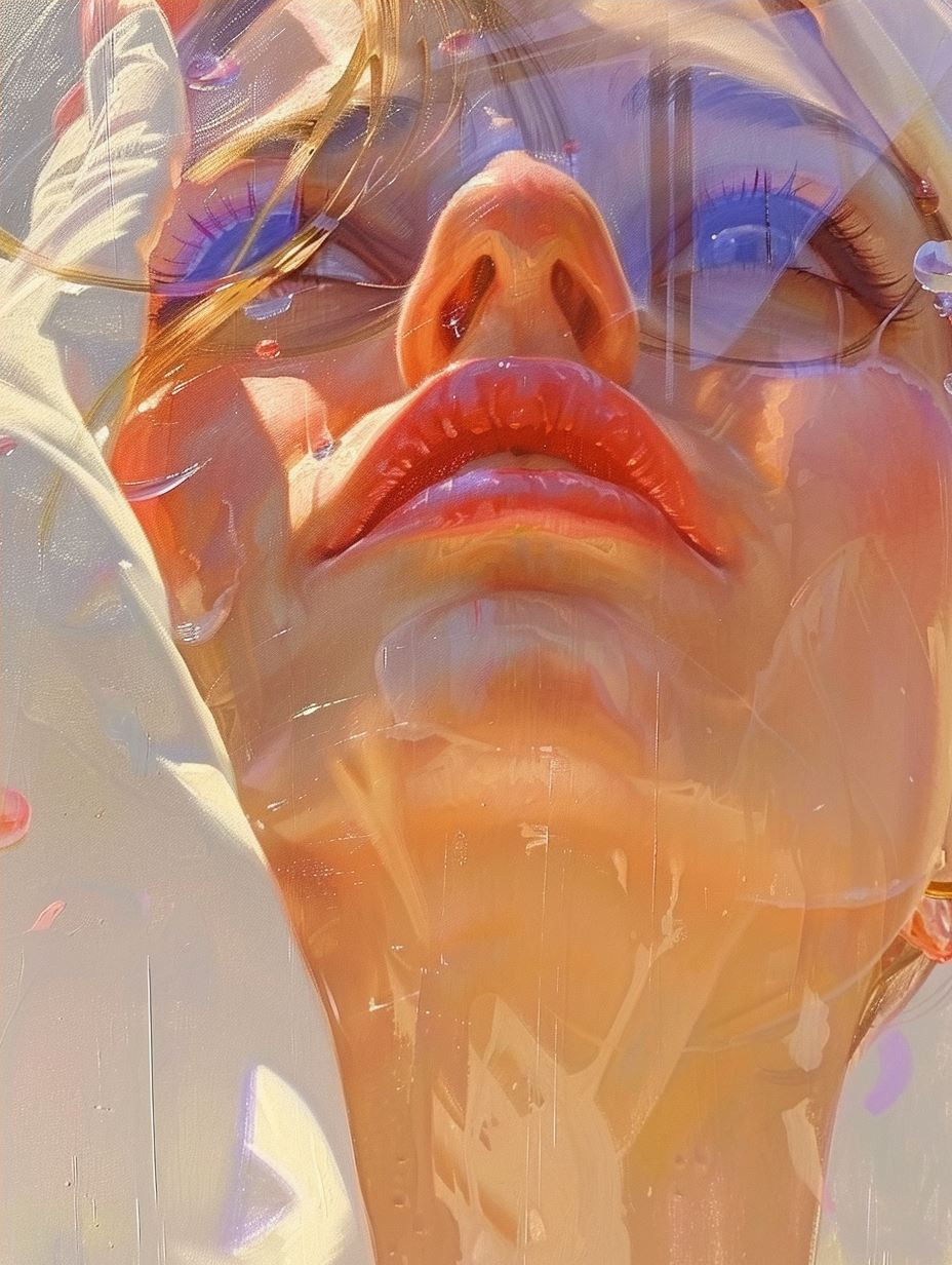 Liquid Glass Portrait Study - Image 4