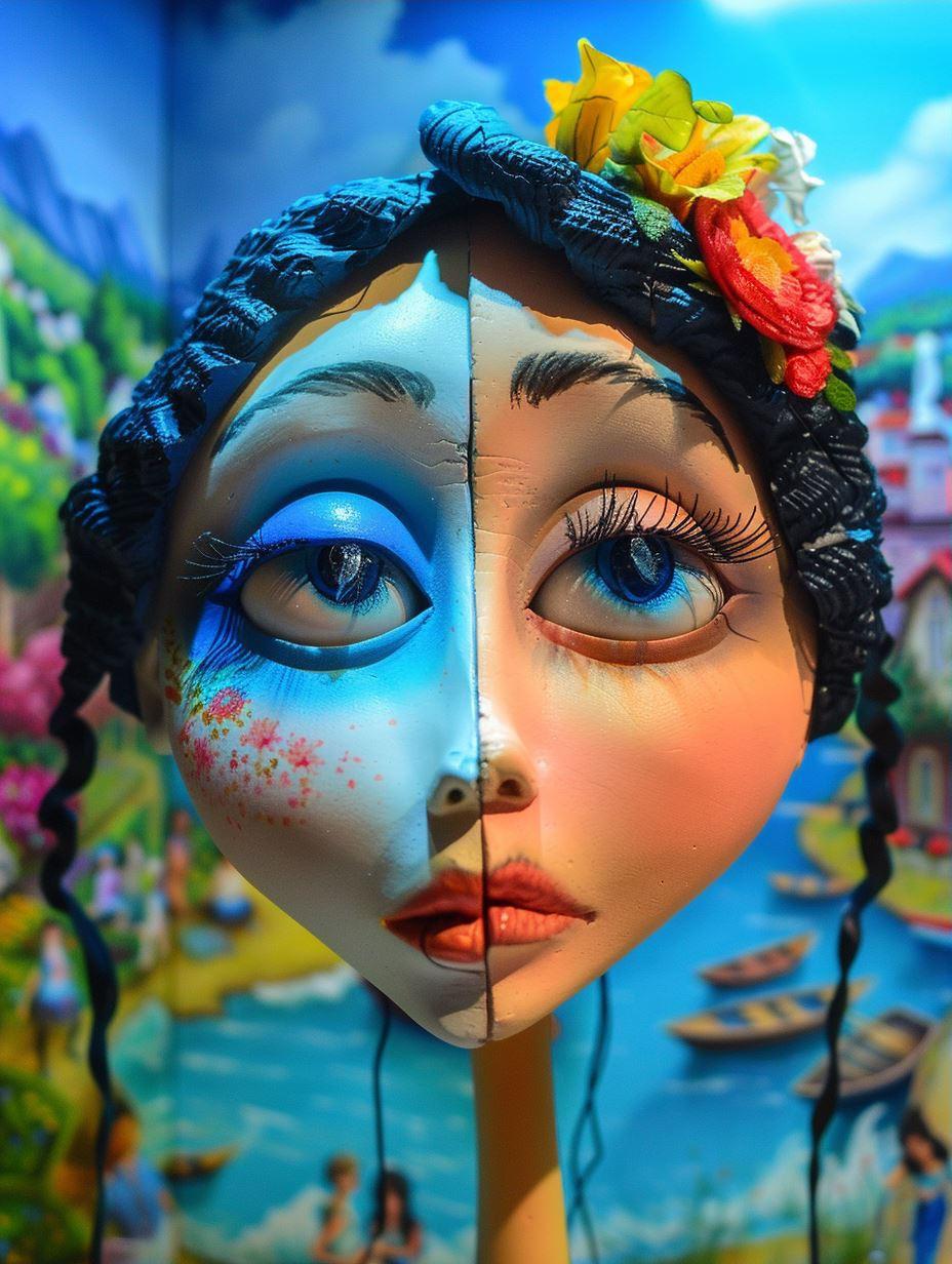 Surreal Dreams of Azure Gazes - Image 3
