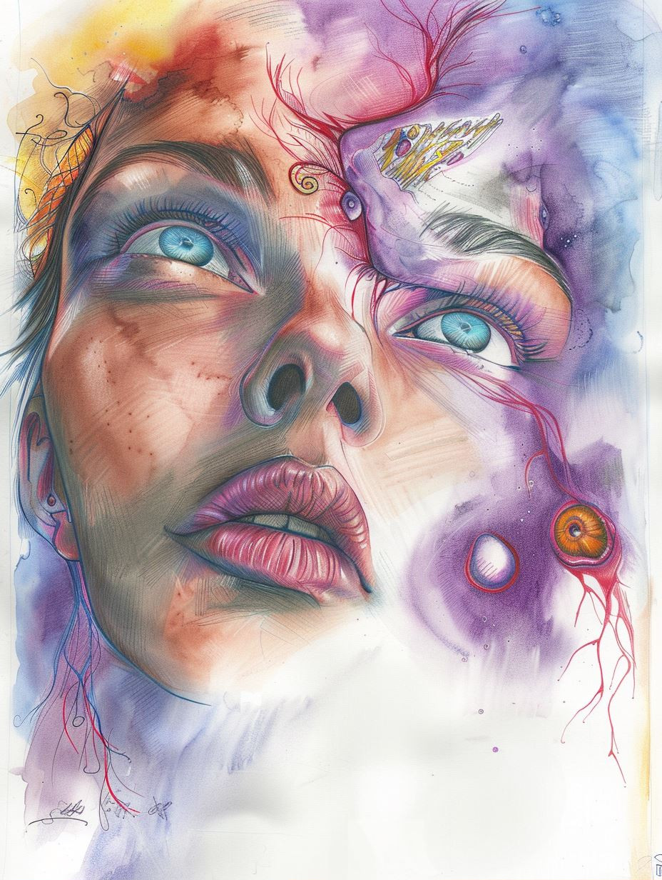 Ethereal Prism Portrait Studies - Image 2