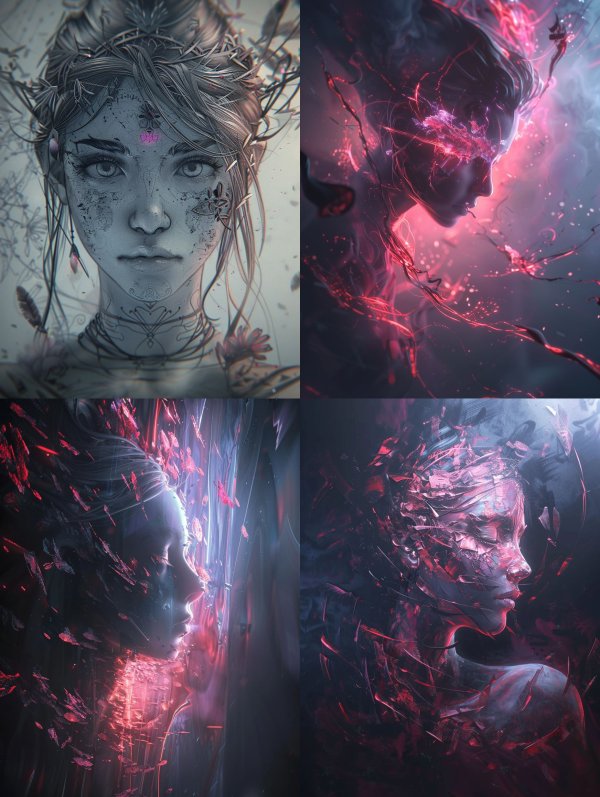 Ethereal Echoes of Dark Fantasy