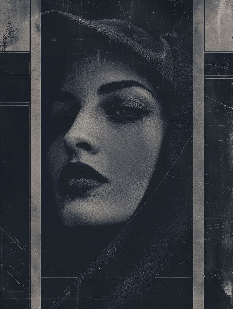 Mystic Shadows of Noir Elegance - Image 3