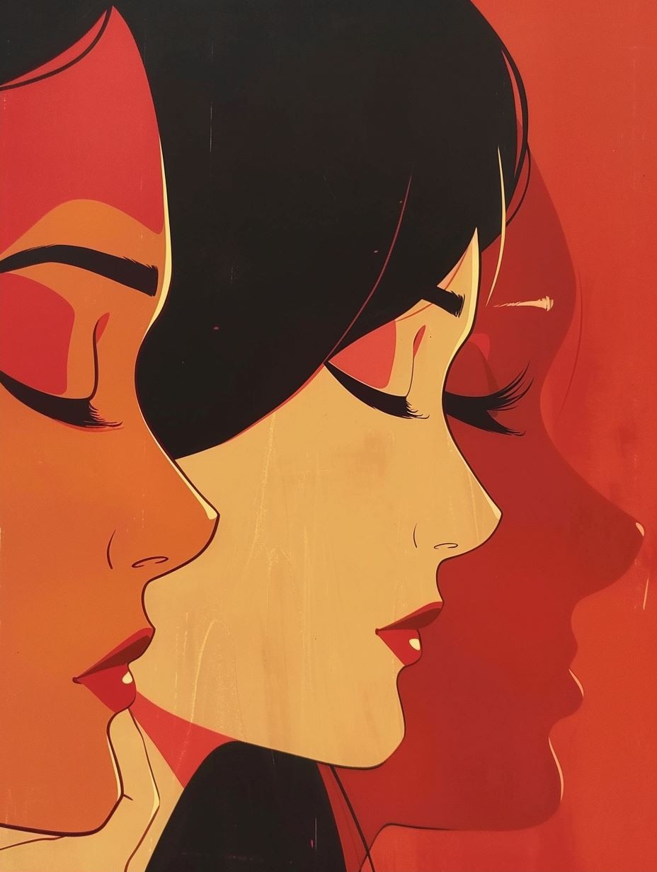 Crimson Visions: A Study in Anime Style - Image 2