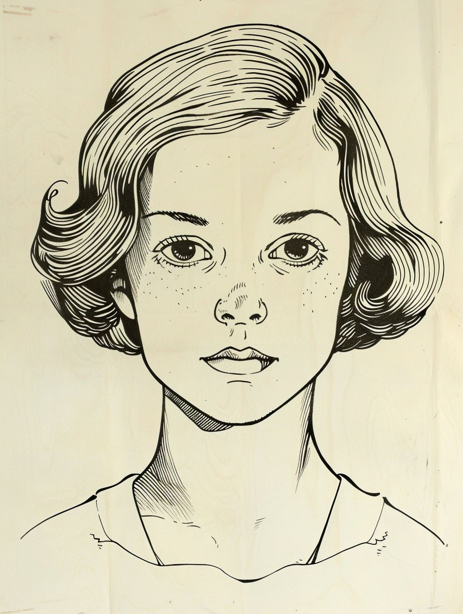 Classic Graphite Portrait Studies - Image 1