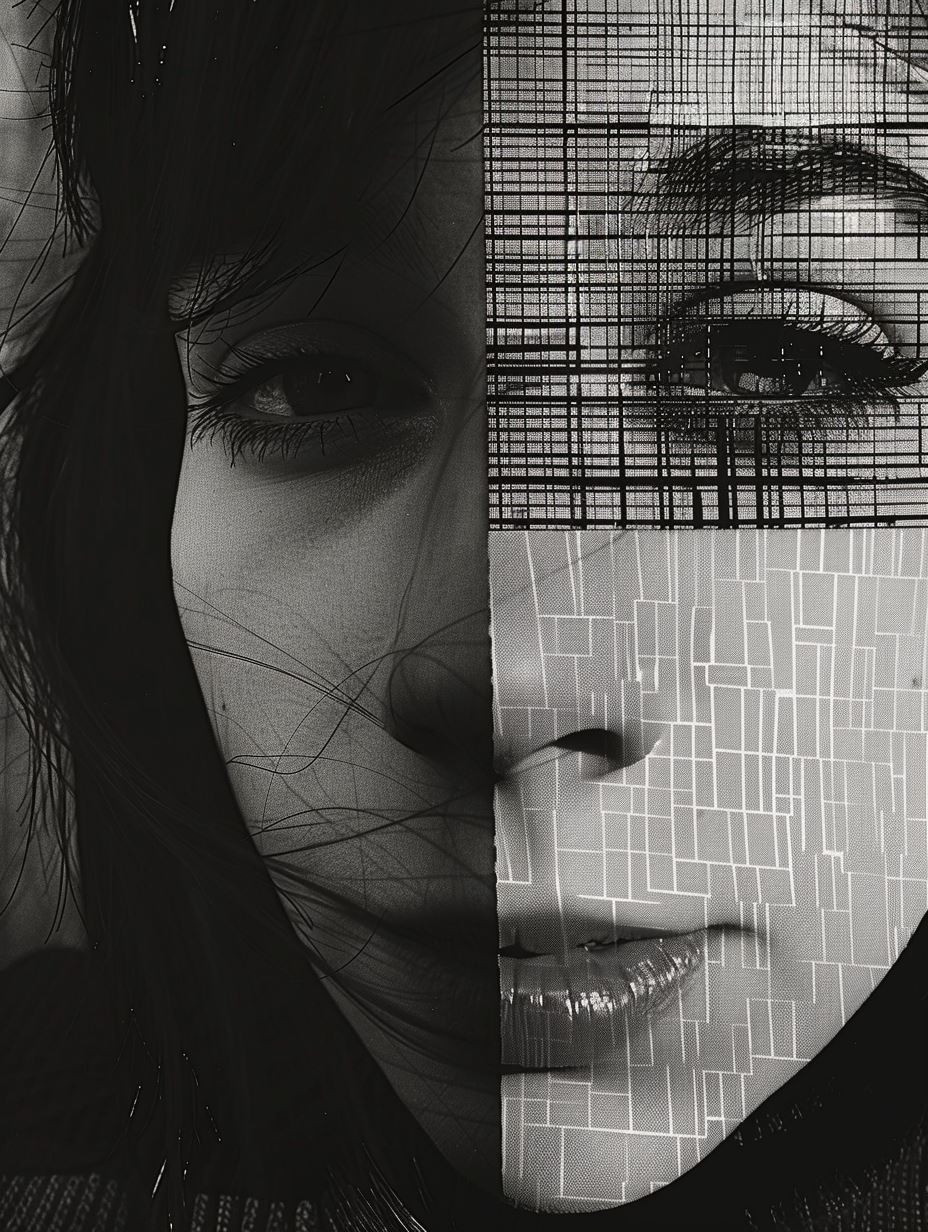 Fragmented Souls: A Study in Contrast - Image 1