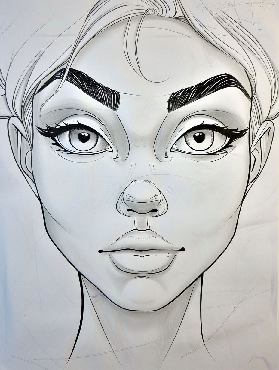 Evolution of a Digital Portrait Study - Image 2
